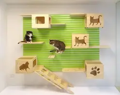 180 cm Modular Cat Climbing Wall 