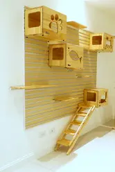 4. 180 cm Modular Cat Climbing Wall  thumbnail